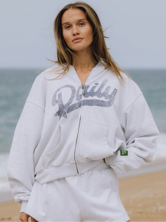 Daily Drills Jackets & Blazers - *ISO* Daily Drills Americana zip hoodie, Light/Heather Grey, ANY size!